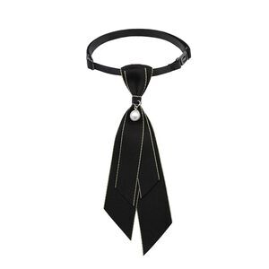 7964 Bow Tie , Adjustable Tie Girls Uniform Ties Pre Tied Necktie